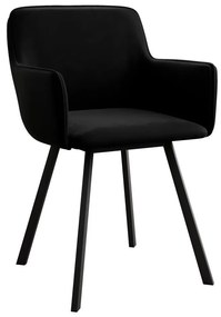 Sedia da pranzo AMELIA nero