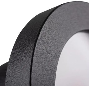 Kanlux 33122 - Luce da incasso per bagno FLINI 10W IP44 nera