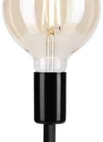 Lampada da tavolo ASTRID 1xE27/60W/230V nero lucido
