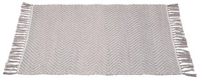 Tappeto da bagno grigio in plastica riciclata , 50 x 80 cm Gata - Wenko