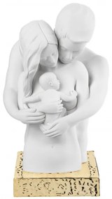 BONGELLI PREZIOSI statua busto famiglia collezione Sentimenti h 27 cm