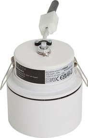 Faretto da incasso moderno bianco GU10 50mm - Echo