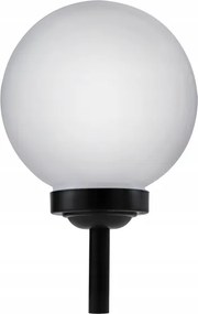 Lampada solare a LED LED/1,2V 6500K 200 mAh Ø 25 cm IP44 bianco/nero