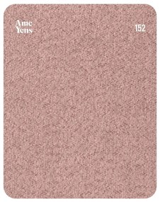 Poltrona relax rosa in tessuto bouclé Kukumo - Ame Yens