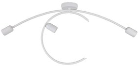 Plafoniera moderno Doris bianco IP20, 3XE27