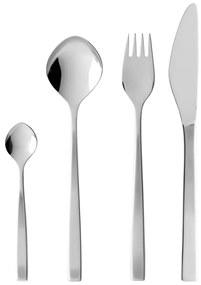 Posate argentate in acciaio inox 16 pz Fuga – Gense