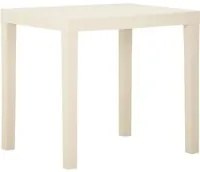 Tavolo da Giardino Bianco 79x65x72 cm in Plastica 315842