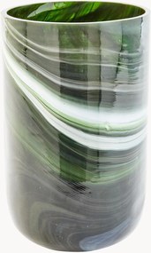 Vaso in vetro Marbled, alt. 30 cm