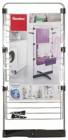 Stendino grigio/argentato 22 m Thunder – Metaltex