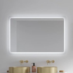 Composizione bagno sospesa mobile e mensolone da 120cm | KAM-KK1201 - KAMALU