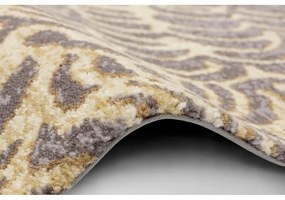 Tappeto in lana beige 100x180 cm Koi - Agnella