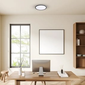 Plafoniera LED MAQ 32W 230V 3000/4000/6500K IP40 nera