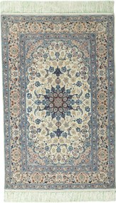 Isfahan Tappeto 110 x 170 Beige (Iran) Annodato A Mano