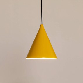 Lampada a sospensione Form ALDEX, dimmerabile, Giallo / Arancione, Soggiorno / Sala da pranzo, Metallo, Lampada a sospensione