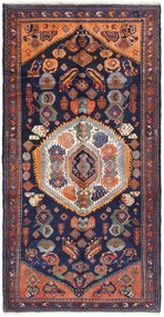Hamedan Tappeto 160 x 330 (Iran) Annodato A Mano