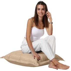 Cuscino da terra 70x70 cm beige