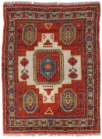 Gabbeh Tappeto 210 x 270 Rosso (Iran) Annodato A Mano