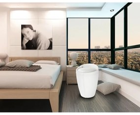 WENKO 21773100 - Sgabello CANDY 36x50,5 cm bianco/nero