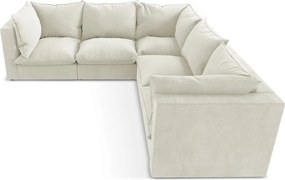 Divano angolare beige Manao – Makamii