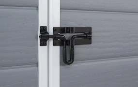 Casetta da Giardino Porta Attrezzi 185,8x236,8x227 cmin Resina Effetto Legno Keter Manor 6x8 Grigia...