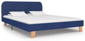 Giroletto Senza Materasso Blu 140x200 Cm İn Tessuto /