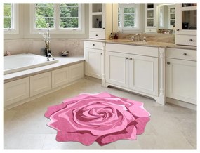 Tappeto Rose Duro, ⌀ 80 cm Pembe - Vitaus