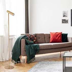 Lampada da terra color bronzo, altezza 150 cm Milan - SULION