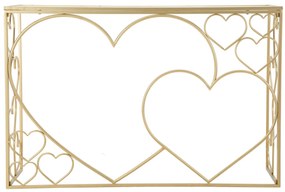 Console Cuore Elegante 120x43x80 cm