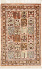Ghom Tappeto 120 x 80 (Iran) Annodato A Mano
