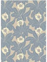 Långelid / von Brömssen Carta da parati Primula - Faded Denim