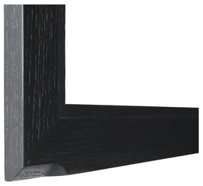 Vetrina nera in rovere 110x190 cm Tokyo - Furnhouse