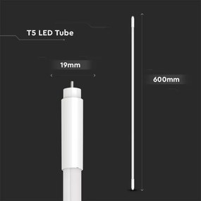 Tubo fluorescente LED T5 G5/8W/230V 6500K 60 cm
