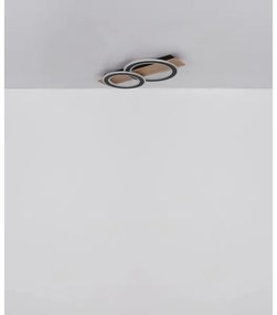 Globo 48038-40 - Plafoniera LED JAYDEN LED/40W/230V marrone