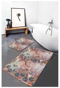 Set di tappetini per il bagno in velluto 2 pz 60x100 cm – Mila Home