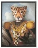 Quadro DKD Home Decor Leopardo (74 x 3 x 97 cm)