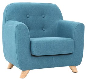 Poltrona scandinava per bambino blu petrolio NORKID