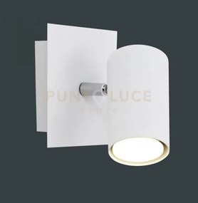 Marley base spot cilindrica soft bianco cm 12 1 luce attacco gu10