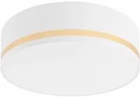 Lampada a Soffitto Gloria, Bianco, Plastica, 16x45x45 cm, EPIKASA