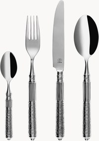 Set di 24 posate lucide Santa, 6 persone