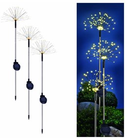 Lampada solare a LED per esterni (altezza 80 cm) - Garden Pleasure