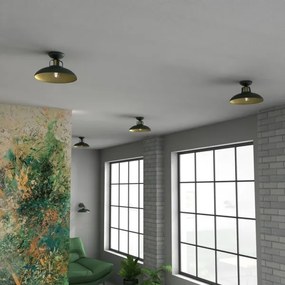 Brilagi - Lampadario a plafone FLAMENGO 1xE27/60W/230V verde