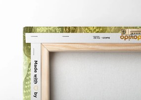 Stampa su tela – Alberi asimmetrici verdi
