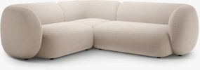 Divano angolare Kate in velluto – L252 cm
