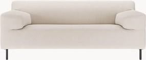 Divano 2 posti grigio argento/nero freistil180, larg. 182 cm