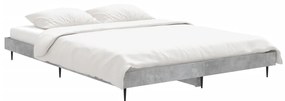 Giroletto grigio cemento 135x190 cm in legno multistrato