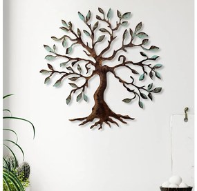 Decorazione da muro 60x60 cm albero metallo