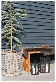 Panchina da giardino in legno di teak , 90 x 30 cm Benidorm - House Nordic