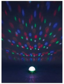 Proiettore 6 lampadine LED multicolore Rotante 0.22 m