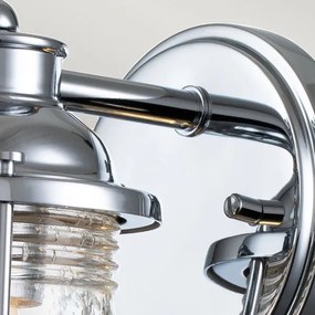 Quintiesse QN-ASHLANDBAY1-PC-BATH - Applique da esterno ASHLAND BAY 1xE27/60W/230V IP44