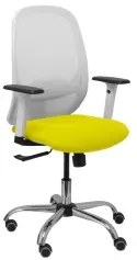 Sedia da Ufficio PC 354CRRP Giallo Bianco